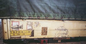 Съемный кузов, используемый для интермодальных перевозок